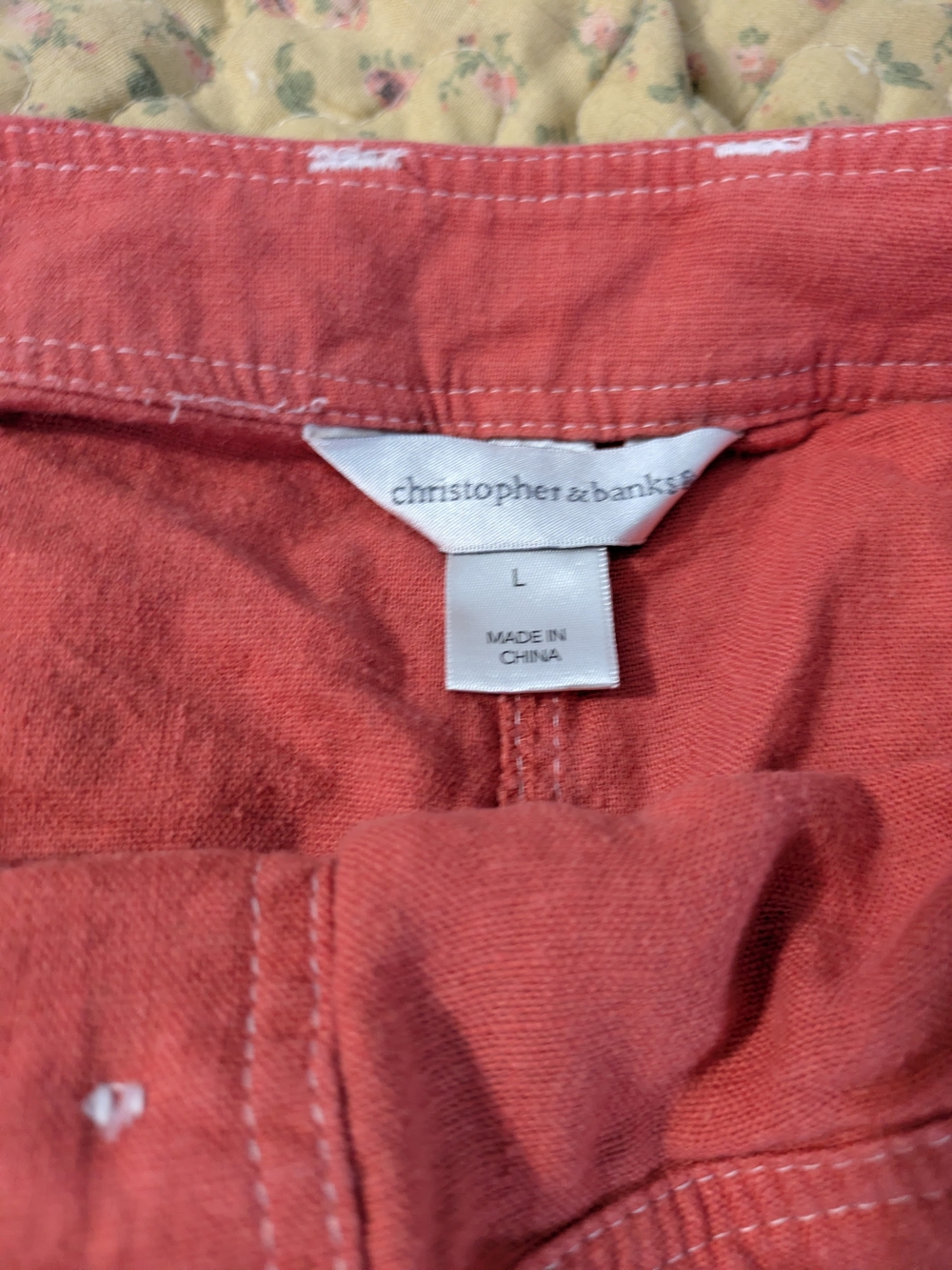 Christopher & Banks Women's Coral Casual Skirt